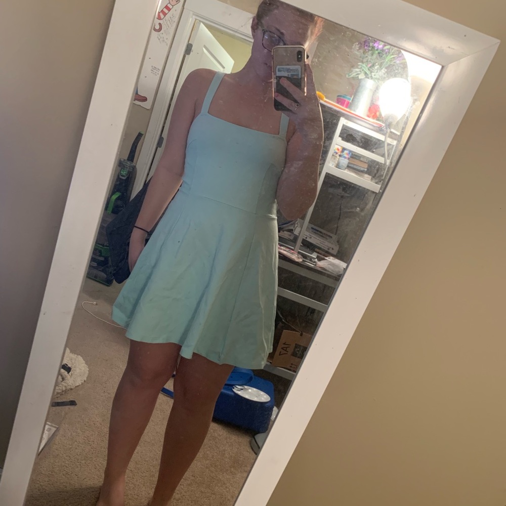 Cute little mint green dress